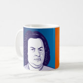 Johann Sebastian Bach Portraits Koffiemok (Voorkant links)
