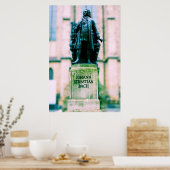 Johann Sebastian Bach Poster (Keuken)