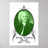 Johann Sebastian Bach Poster (Voorkant)
