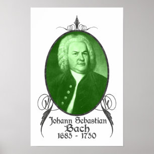 Johann Sebastian Bach Poster