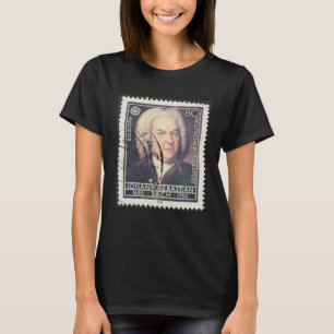 Johann Sebastian Bach  postzegel T-shirt