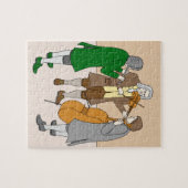 Johann Sebastian Bach Puzzle für Kinder Legpuzzel (Horizontaal)