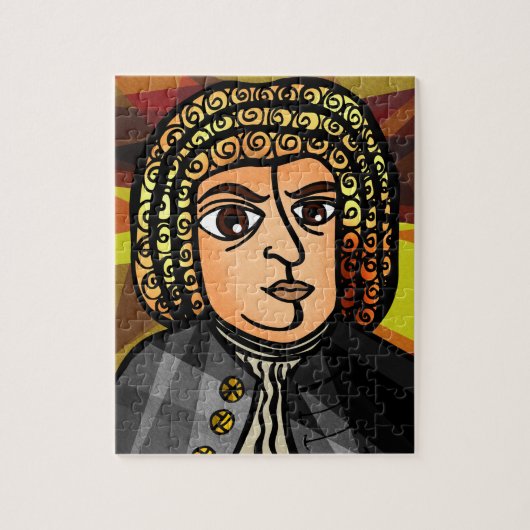 Johann Sebastian Bach Puzzle Legpuzzel (Verticaal)