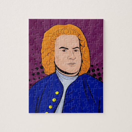 Johann Sebastian Bach Puzzle Legpuzzel (Verticaal)