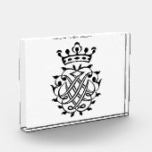 Johann Sebastian Bach Seal Crest Monogram Insignia Fotoblokken (Links)