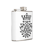 Johann Sebastian Bach Seal Crest Monogram Insignia Heupfles (Rechts)