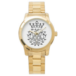 Johann Sebastian Bach Seal Crest Monogram Insignia Horloge