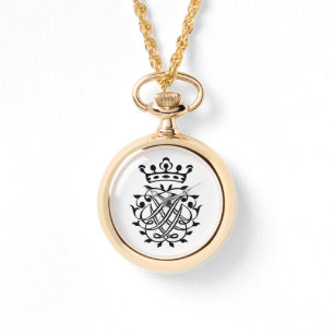 Johann Sebastian Bach Seal Crest Monogram Insignia Horloge