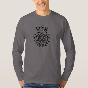 Johann Sebastian Bach Seal Crest Monogram Insignia T-shirt