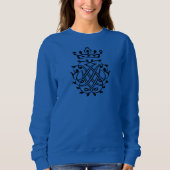 Johann Sebastian Bach Seal Crest Monogram Insignia Trui (Voorkant)
