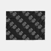 Johann Sebastian Bach Siegel Fleece Deken (Voorkant (Horizontaal))