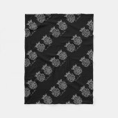 Johann Sebastian Bach Siegel Fleece Deken (Voorkant)