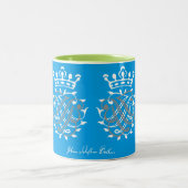 Johann Sebastian Bach Siegel JSB + BSJ Tweekleurige Koffiemok (Center)