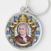 Johann Sebastian BACH Sleutelhanger (Voorkant)