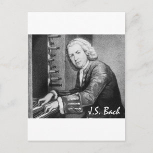 Johann Sebastian Bach Stuff Briefkaart