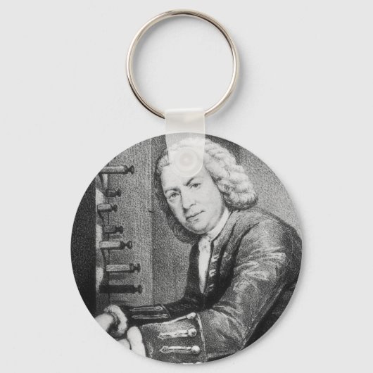 Johann Sebastian Bach Stuff Sleutelhanger (Voorkant)
