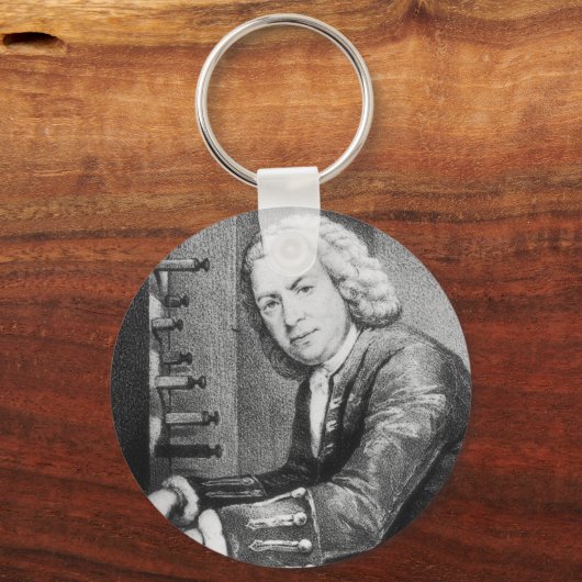 Johann Sebastian Bach Stuff Sleutelhanger (Voorkant)