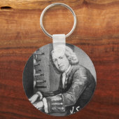 Johann Sebastian Bach Stuff Sleutelhanger (Voorkant)