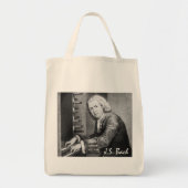 Johann Sebastian Bach Stuff Tote Bag (Voorkant)