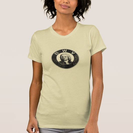 Johann Sebastian Bach T-shirt (Voorkant)
