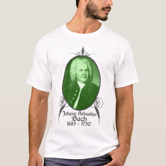 Johann Sebastian Bach T-shirt (Voorkant)