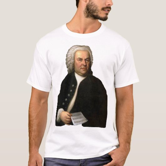 Johann Sebastian Bach T-shirt (Voorkant)
