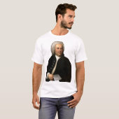 Johann Sebastian Bach T-shirt (Voorkant volledig)