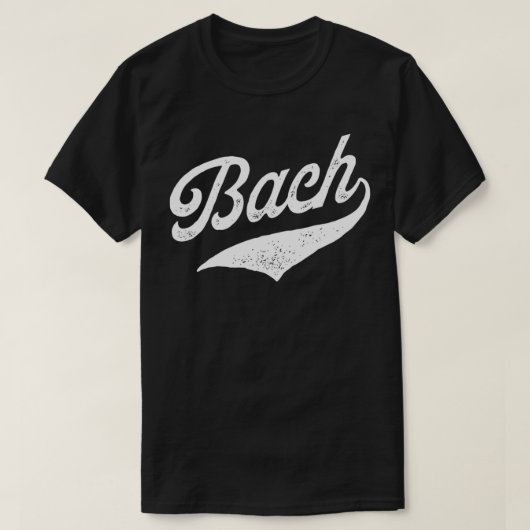 Johann Sebastian Bach T-shirt (Design voorkant)