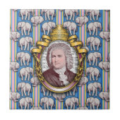Johann Sebastian BACH Tegeltje (Voorkant)