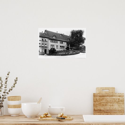 Johann Sebastian Bach's huis Poster (Keuken)