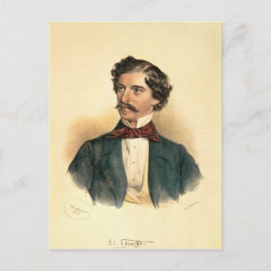 Johann Strauss de Ouder Briefkaart
