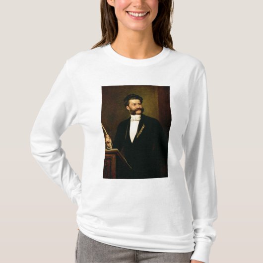 Johann Strauss de Younger, 1888 T-shirt (Voorkant)