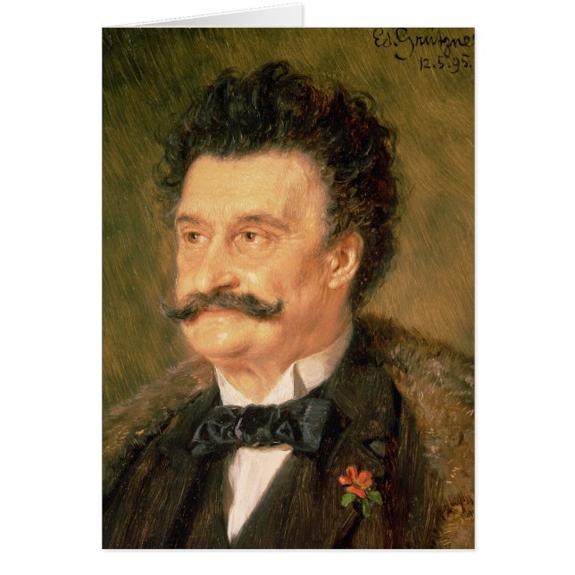 Johann Strauss de Younger, 1895 (Voorkant)