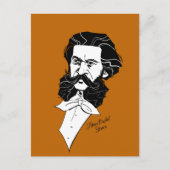 Johann Strauss Jr. Briefkaart (Voorkant)