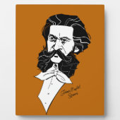 Johann Strauss Jr. Fotoplaat (Voorkant)