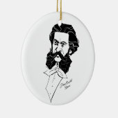 Johann Strauss Jr. Keramisch Ornament (Rechts)