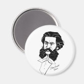 Johann Strauss Jr. Magneet (Voorkant / Achterkant)