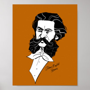 Johann Strauss Jr. Poster