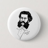 Johann Strauss Jr. Ronde Button 5,7 Cm (Voorkant)