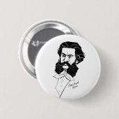 Johann Strauss Jr. Ronde Button 5,7 Cm (Voorkant /achterkant)