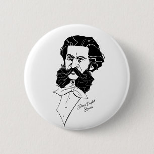 Johann Strauss Jr. Ronde Button 5,7 Cm