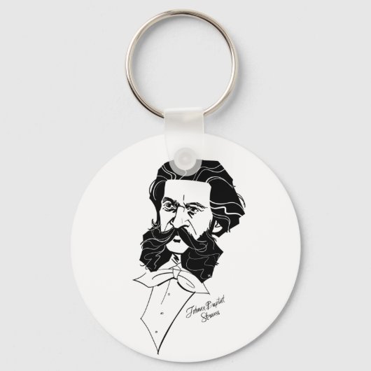 Johann Strauss Jr. Sleutelhanger (Voorkant)