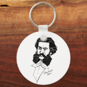 Johann Strauss Jr. Sleutelhanger (Voorkant)