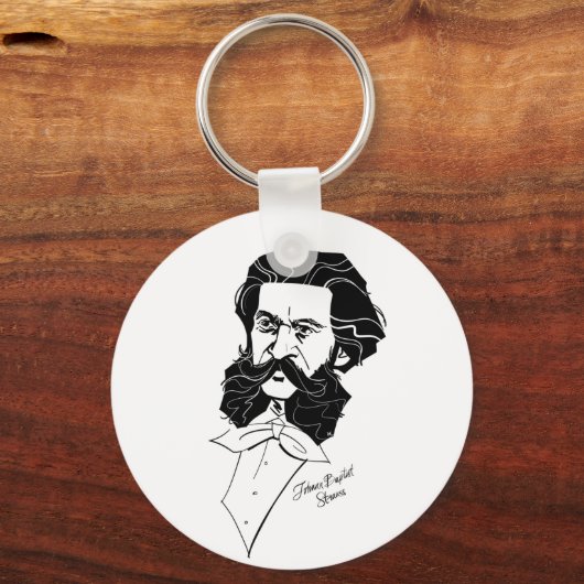 Johann Strauss Jr. Sleutelhanger (Voorkant)