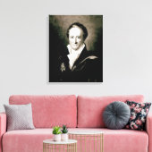 Johann Wolfgang Goethe Canvas Afdruk (Insitu (Woonkamer))