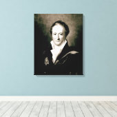Johann Wolfgang Goethe Canvas Afdruk (Insitu (Houten vloer))