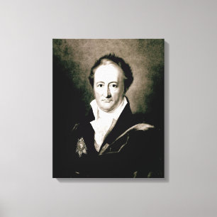 Johann Wolfgang Goethe Canvas Afdruk