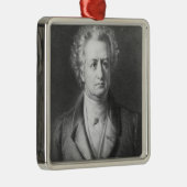 Johann Wolfgang Goethe Metalen Ornament (Rechts)