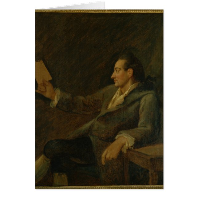 Johann Wolfgang von Goethe, 1775 (Voorkant)