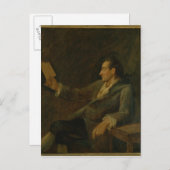 Johann Wolfgang von Goethe, 1775 Briefkaart (Voorkant / Achterkant)